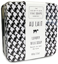Soap in Box - Scottish Fine Soaps Au Lait Luxury Milk Soap — photo N1