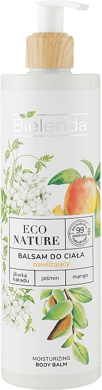 Moisturizing Body Balm - Bielenda Eco Nature Kakadu Plum, Jasmine and Mango — photo N1