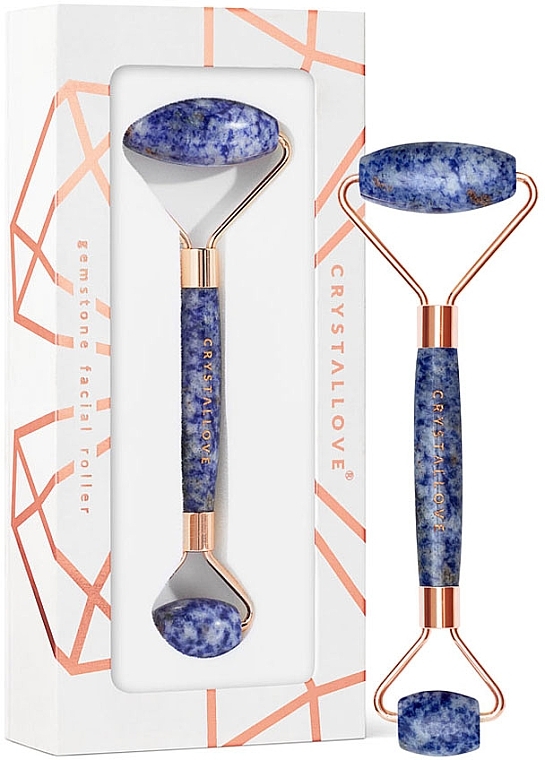 Facial Roller - Crystallove Sodalite Roller — photo N1