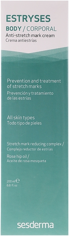 Anti-Stretches Cream - SesDerma Laboratories Estryses Anti-stretch Mark Cream — photo N1