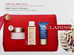 Fragrances, Perfumes, Cosmetics Set - Clarins Multi-Active Holiday Set