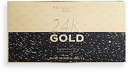 Fragrances, Perfumes, Cosmetics Eyeshadow Palette - Revolution PRO 24K Gold Eye Shadow Palette