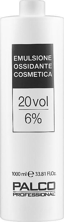 Oxidizing Emulsion 20 Vol 6% - Palco Professional Emulsione Ossidante Cosmetica — photo N8