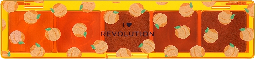 Eyeshadow Palette - I Heart Revolution Mini Match Palette Peach Please — photo N2