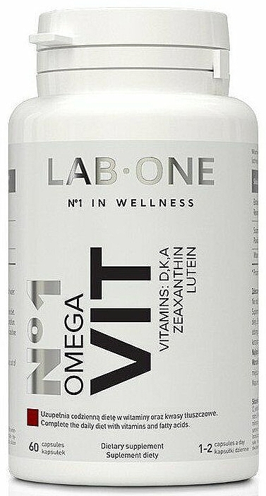 Dietary Supplement - Lab One No. 1 Omega Vit — photo N1