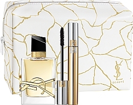 Fragrances, Perfumes, Cosmetics Yves Saint Laurent Libre - Set (edp/50ml + mascara/7.5ml + pouch)