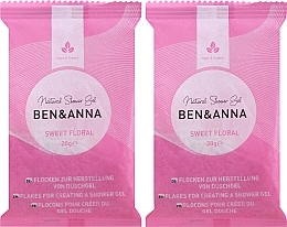 Sweet Floral Shower Gel - Ben & Anna Sweet Floral Shower Gel Flakes — photo N2