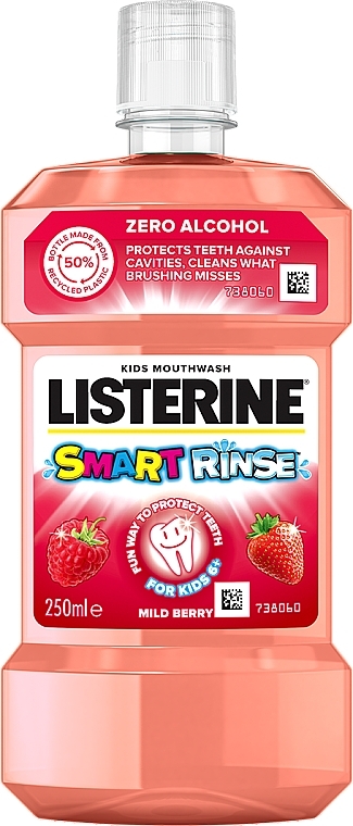 Kids Mouthrinse - Listerine Smart Rinse Berry — photo N2