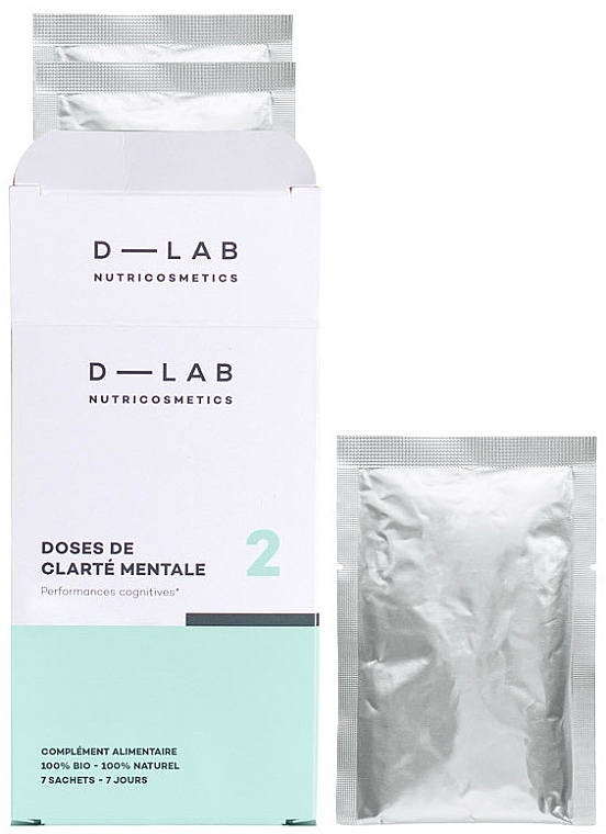 Dietary Supplement for Cognitive Health - D-Lab Nutricosmetics Doses Of Mental Clarity — photo N1