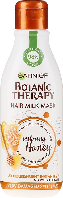 Repair Mask for Damaged Hair - Garnier Botanic Therapy Hair Milk Mask — photo N1