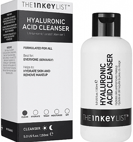 Face Cleansing Gel with Hyaluronic Acid - The Inkey List Hyaluronic Acid Cleanser — photo N1