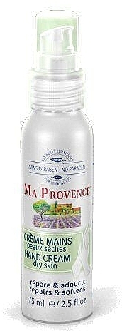 Hand Cream for Dry Skin - Ma Provence Hand Cream Dry Skin — photo N1