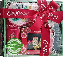 Fragrances, Perfumes, Cosmetics Set - Heathcote & Ivory Cath Kidston Magical Woodlands Hamper Sleep Set (b/cr/100ml + bath/salt/4x25g + spray/50ml + mask/for/sleep/1pcs)