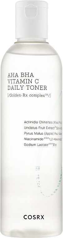 Refreshing Toner - Cosrx Refresh AHA BHA VitaminC Daily Toner  — photo N5