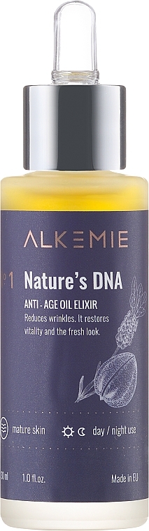 Rejuvenating Face Elixir - Alkmie Nature’s DNA Oil Elixir — photo N5