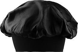 Satin Sleeping Cap, black - Yeye — photo N1