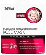 Fragrances, Perfumes, Cosmetics Wild Rose Face Mask - L'biotica Home Spa L'biotica Home Spa