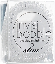 Fragrances, Perfumes, Cosmetics Hair Ring - Invisibobble Slim Chrome Sweet Chrome