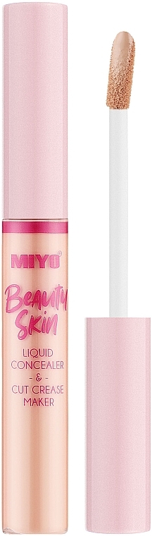 Liquid Face Concealer - Miyo Beauty Skin Liquid Concealer & Cut Crease Maker — photo N1