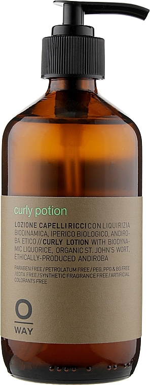 Curly Hair Styling Lotion - Rolland Oway BeCurly — photo N1