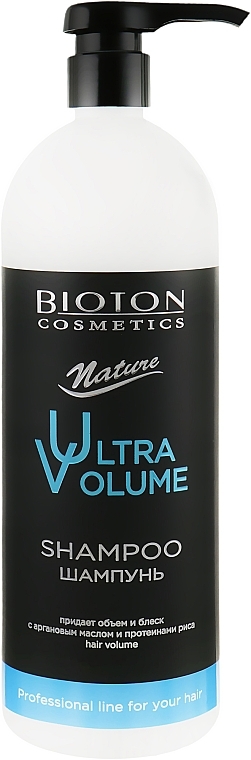 Shampoo - Bioton Cosmetics Nature Professional Ultra Volume Shampoo — photo N1