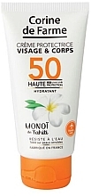 Fragrances, Perfumes, Cosmetics Face Sunscreen - Corine De Farme Sun Cream SPF50