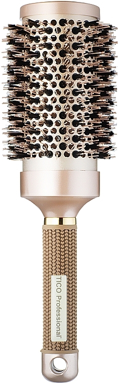 Thermal Brush, 600127, D53 mm, golden - Tico Professional — photo N1