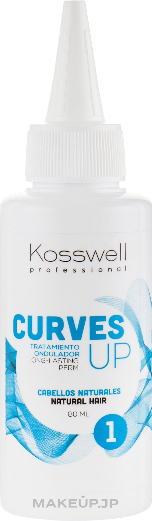 Perm for Natural Hair - Kosswell Professional Curves Up 1 — photo 80 ml