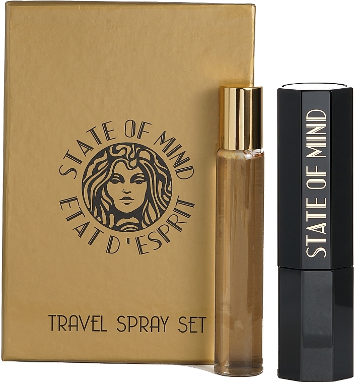 State Of Mind French Gallantry Travel Set Spray - Travel Set (edp/20ml+edp/refill/20ml) — photo N1