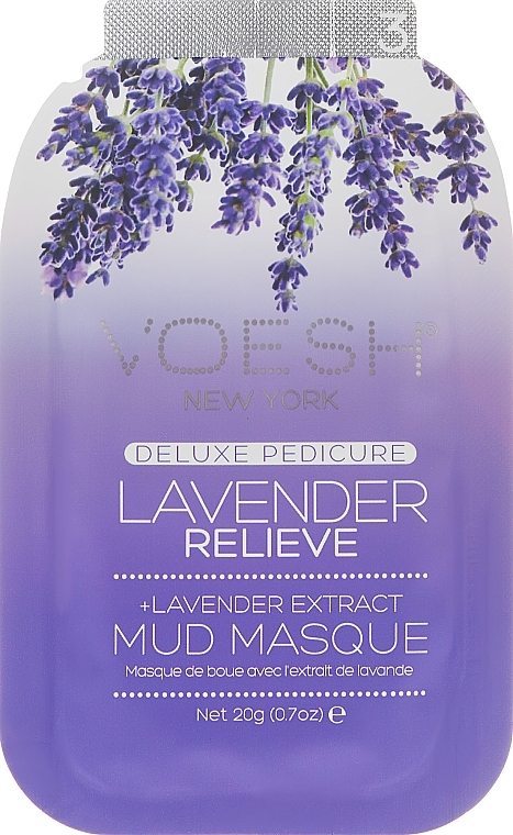 Pedicure Set "Lavender" - Voesh Pedi In A Box Deluxe Pedicure Lavender Relieve — photo N5