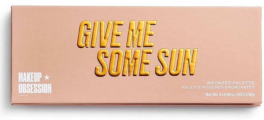 Bronzing Palette - Makeup Obsession Give Me Some Sun — photo N1