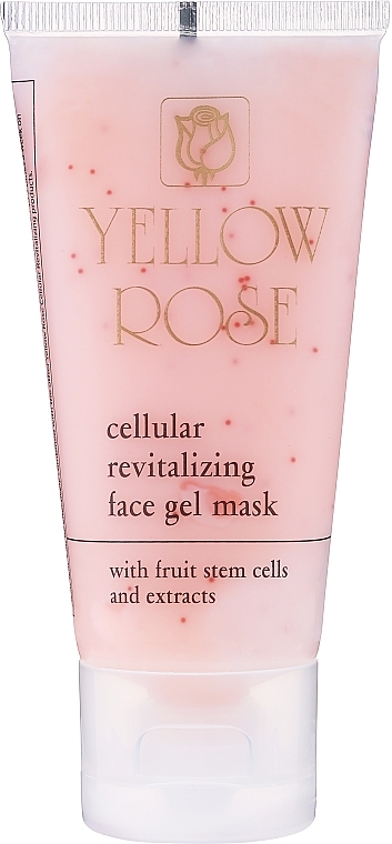 Cellular Stem Cell Toning Gel Mask - Yellow Rose Cellular Revitalizing Gel Mask — photo N1