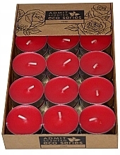 Tea Candles 'Rose', 30 pcs - Admit Scented Eco Series Rose — photo N1