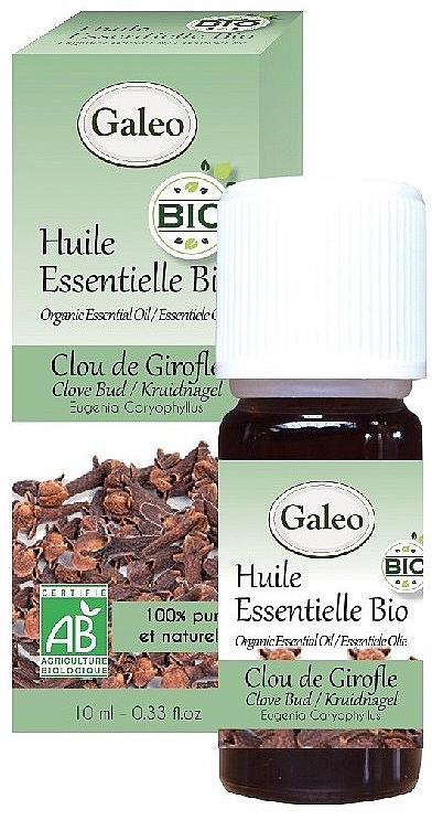 Organic Clove Essential Oil - Galeo Organic Essential Oil Clove — photo N1