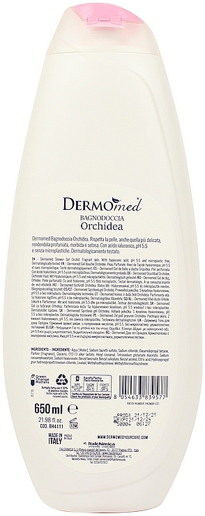 Orchid Shower Gel - Dermomed Shower Gel Orchid — photo N2