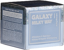 Fragrances, Perfumes, Cosmetics Exfoliating Face Mask - Dermal Yeppen Skin Galaxy Milky Way On My Face