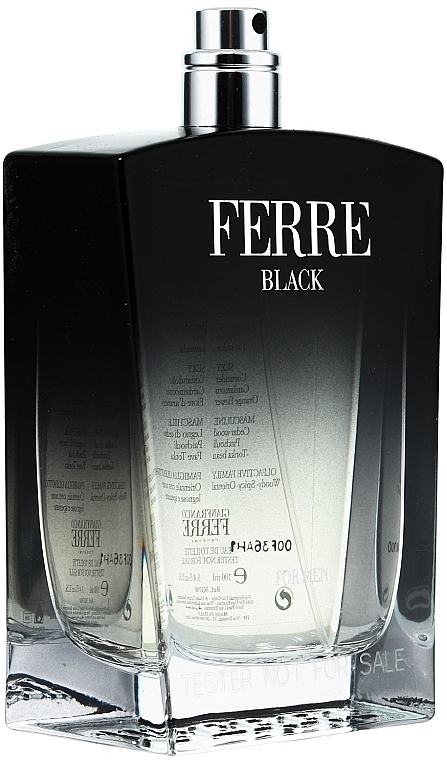 Gianfranco Ferre Ferre Black - Eau de Toilette (tester without cap) — photo N2