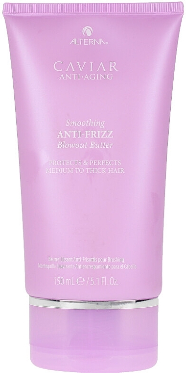 Smoothing Anti-Frizz Blowout Cream-Butter - Alterna Caviar Anti-Aging Smoothing Anti-Frizz Blowout Butter — photo N1