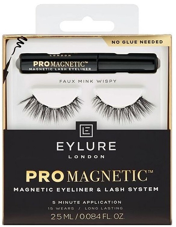 Set - Eylure Pro Magnetic Kit Faux Mink Wispy — photo N1