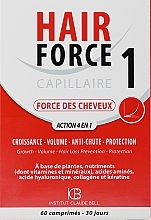 Fragrances, Perfumes, Cosmetics Dietary Supplement to Prevent Hair Loss - Institut Claude Bell Hair Force One