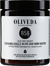 Fragrances, Perfumes, Cosmetics Cold Pressed Cinnamon & Ginger Butter - Oliveda B57 Bodybutter Cinnamon Ginger