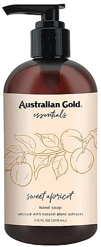 Sweet Apricot Liquid Hand Soap - Australian Gold Essentials Liquid Hand Soap Sweet Apricot — photo N3