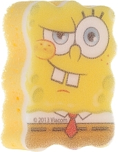 Bath Sponge "Sponge Bob", angry - Suavipiel Sponge Bob Bath Sponge — photo N1