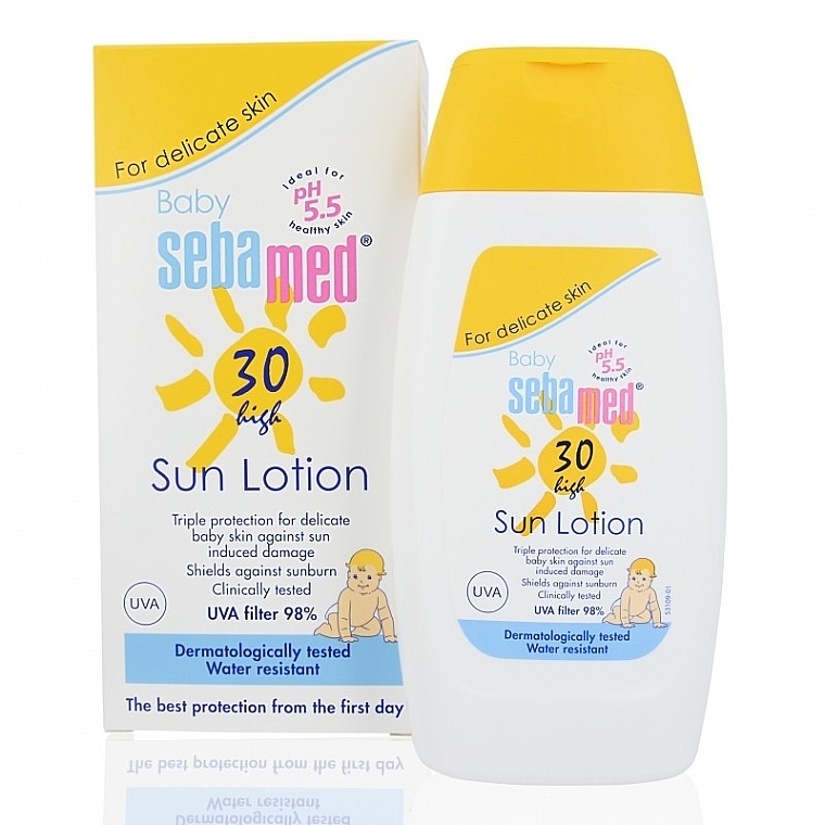 Sun Lotion - Sebamed Baby Sun Lotion SPF 30 — photo N1