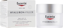 Anti-Wrinkle Day Cream for Dry & Sensitive Skin - Eucerin Hyaluron-Filler Day Cream For Dry Skin (refill) — photo N3