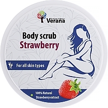 Fragrances, Perfumes, Cosmetics Strawberry Body Scrub - Verana Body Scrub Strawberry