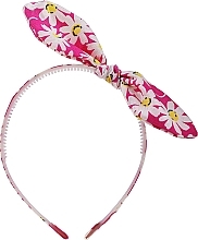 Fragrances, Perfumes, Cosmetics Hairband, FA-5629, pink with flowers - Donegal