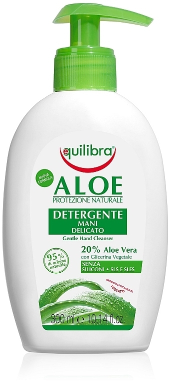 Gentle Hand Cleanser - Equilibra Aloe Gentle Hand Cleanser — photo N1