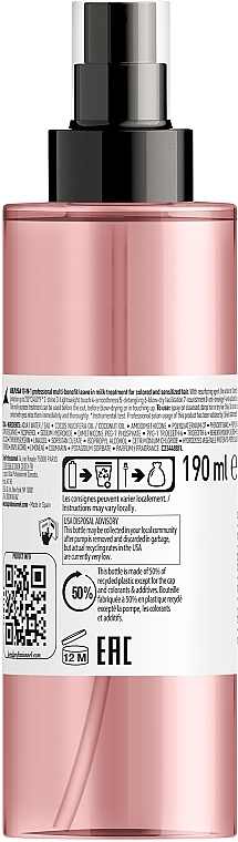 Multifunctional Spray for Colored Hair - L'Oreal Professionnel Vitamino Color A-OX 10 in 1 — photo N2