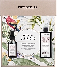 Fragrances, Perfumes, Cosmetics Set - Phytorelax Laboratories Coconut (sh/gel/250ml + oil/100ml)